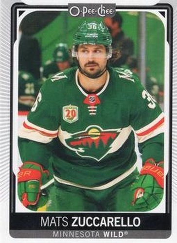 #34 Mats Zuccarello - Minnesota Wild - 2021-22 O-Pee-Chee Hockey