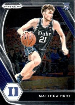 #34 Matt Hurt - Duke Blue Devils - 2021 Panini Prizm Collegiate Draft Picks Basketball