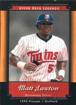 #34 Matt Lawton - Minnesota Twins - 2001 Upper Deck Legends Baseball