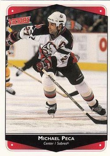 #34 Michael Peca - Buffalo Sabres - 1999-00 Upper Deck Victory Hockey