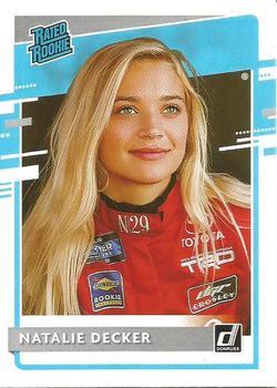 #34 Natalie Decker - Niece Motorsports - 2021 Donruss Racing