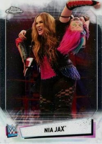 #34 Nia Jax - 2021 Topps WWE Chrome Wrestling