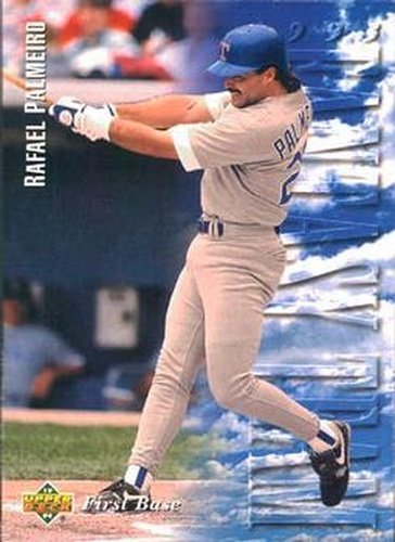 #34 Rafael Palmeiro - Texas Rangers - 1994 Upper Deck Baseball