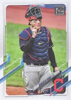 #34 Roberto Perez - Cleveland Indians - 2021 Topps Baseball
