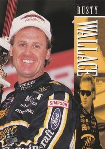 #34 Rusty Wallace - Penske Racing South - 1995 Press Pass Racing
