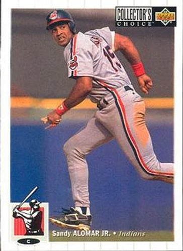 #34 Sandy Alomar Jr. - Cleveland Indians - 1994 Collector's Choice Baseball