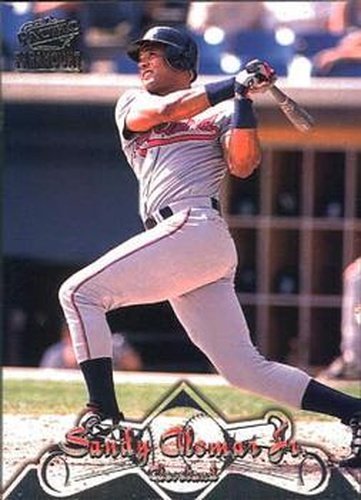 #34 Sandy Alomar Jr. - Cleveland Indians - 1998 Pacific Paramount Baseball
