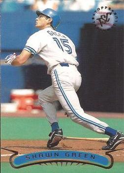 #34 Shawn Green - Toronto Blue Jays - 1996 Stadium Club Baseball