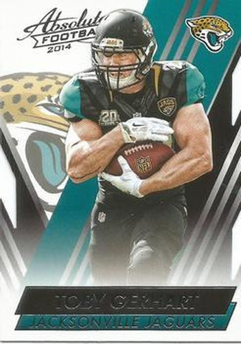 #34 Toby Gerhart - Jacksonville Jaguars - 2014 Panini Absolute - Retail Football