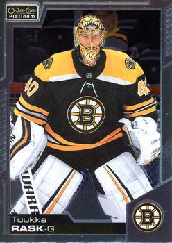 #34 Tuukka Rask - Boston Bruins - 2020-21 O-Pee-Chee Platinum Hockey