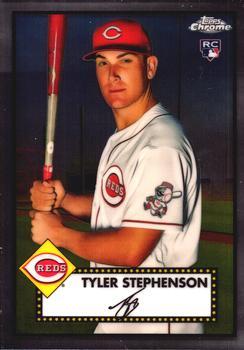 #34 Tyler Stephenson - Cincinnati Reds - 2021 Topps Chrome Platinum Anniversary Baseball