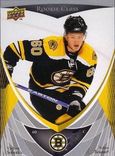 #34 Vladimir Sobotka - Boston Bruins - 2007-08 Upper Deck Rookie Class Box Set Hockey