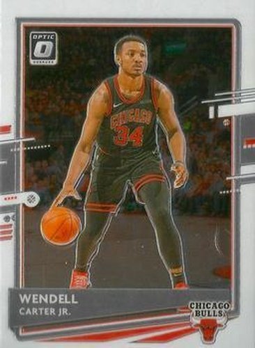 #34 Wendell Carter Jr. - Chicago Bulls - 2020-21 Donruss Optic Basketball