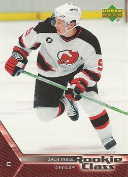 #34 Zach Parise - New Jersey Devils - 2005-06 Upper Deck Rookie Class Box Set Hockey