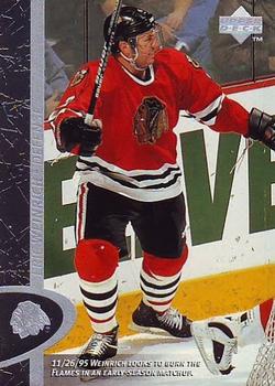 #34 Eric Weinrich - Chicago Blackhawks - 1996-97 Upper Deck Hockey