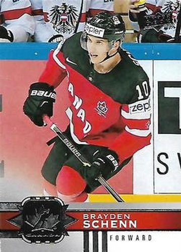 #34 Brayden Schenn - Canada - 2017-18 Upper Deck Canadian Tire Team Canada Hockey
