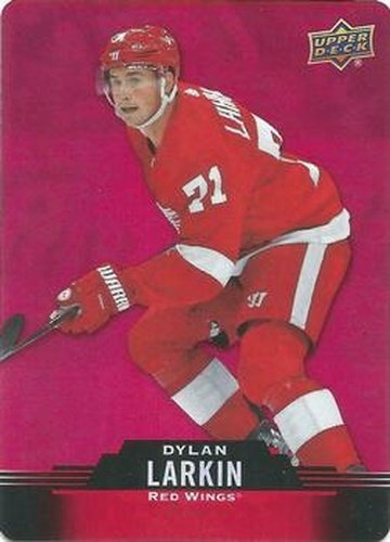 #DC-34 Dylan Larkin - Detroit Red Wings - 2020-21 Upper Deck Tim Hortons Hockey - Red Die Cut