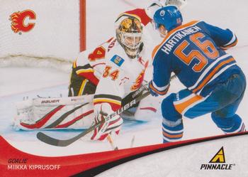 #34 Miikka Kiprusoff - Calgary Flames - 2011-12 Panini Pinnacle Hockey