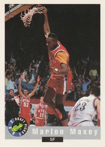 #34 Marlon Maxey - UTEP Miners - 1992 Classic Draft Basketball