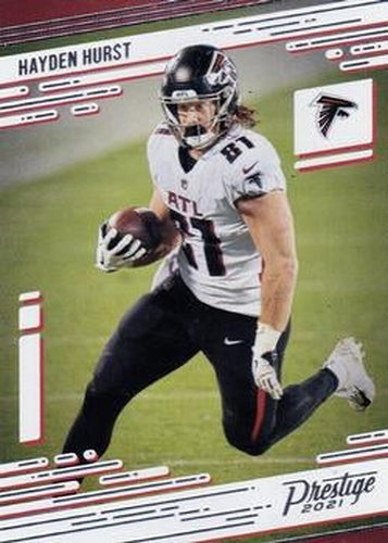 #34 Hayden Hurst - Atlanta Falcons - 2021 Panini Prestige Football