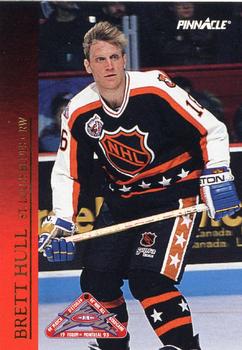 #34 Brett Hull - St. Louis Blues - 1993-94 Score Canadian Hockey - Pinnacle All-Stars Canadian