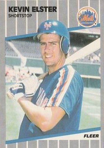 #34 Kevin Elster - New York Mets - 1989 Fleer Baseball