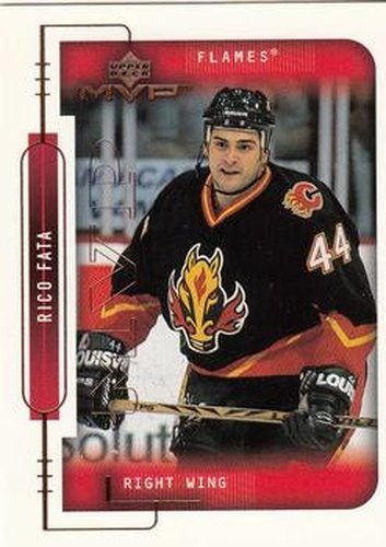 #34 Rico Fata - Calgary Flames - 1999-00 Upper Deck MVP Hockey