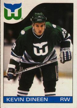 #34 Kevin Dineen - Hartford Whalers - 1985-86 O-Pee-Chee Hockey