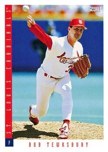 #34 Bob Tewksbury - St. Louis Cardinals - 1993 Score Baseball