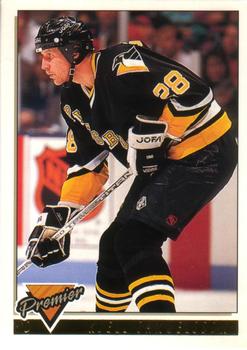 #34 Kjell Samuelsson - Pittsburgh Penguins - 1993-94 O-Pee-Chee Premier Hockey - Gold