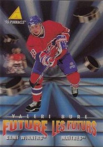#McD-34 Valeri Bure - Montreal Canadiens - 1995-96 Pinnacle McDonald's Game Winners Hockey