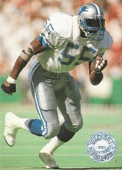 #34 Michael Cofer - Detroit Lions - 1991 Pro Set Platinum Football