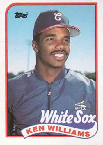 #34 Ken Williams - Chicago White Sox - 1989 Topps Baseball