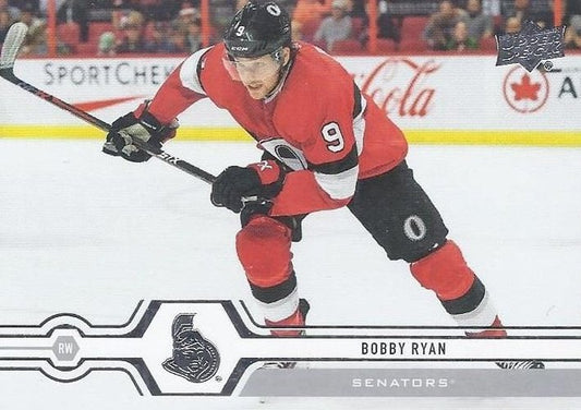 #34 Bobby Ryan - Ottawa Senators - 2019-20 Upper Deck Hockey