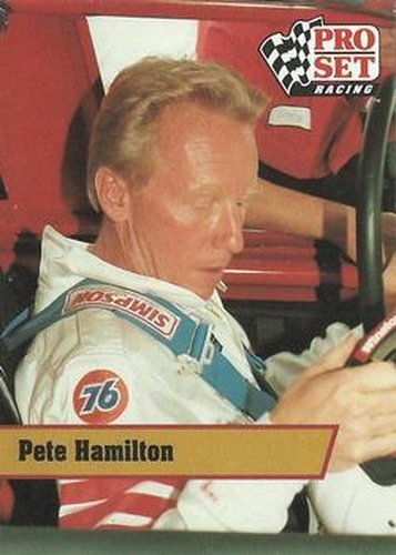 #L34 Pete Hamilton - Petty Enterprises - 1991 Pro Set - Legends Racing