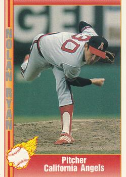 #34 Pitcher California Angels - California Angels - 1991 Pacific Nolan Ryan Texas Express I Baseball