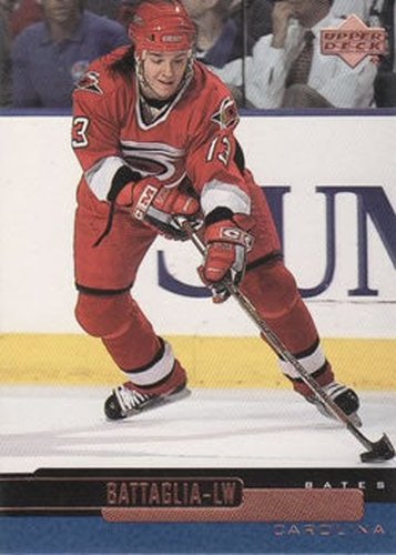 #34 Bates Battaglia - Carolina Hurricanes - 1999-00 Upper Deck Hockey