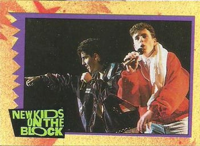 #34a The Sixth New Kid? - 1989 Topps New Kids on the Block