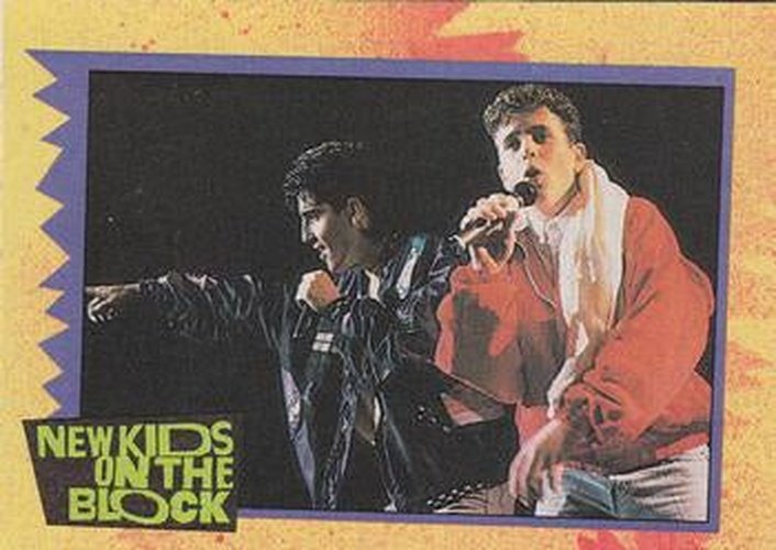 #34b The Sixth New Kid? - 1989 Topps New Kids on the Block