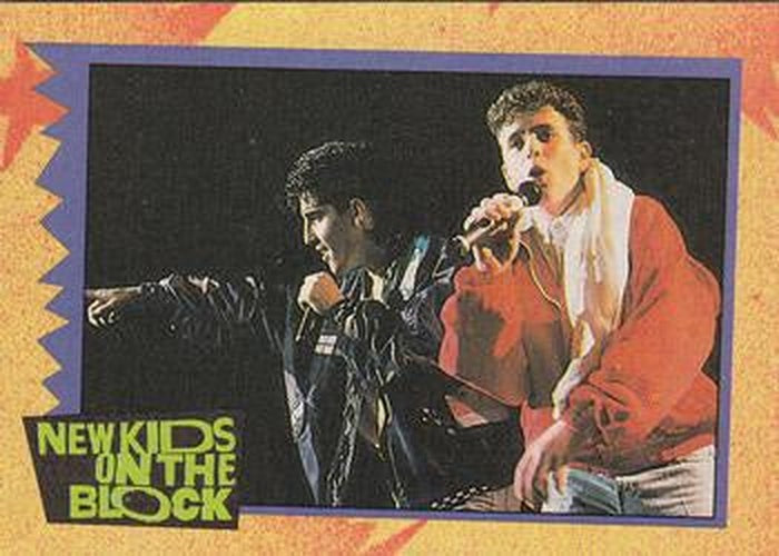 #34c The Sixth New Kid? - 1989 Topps New Kids on the Block