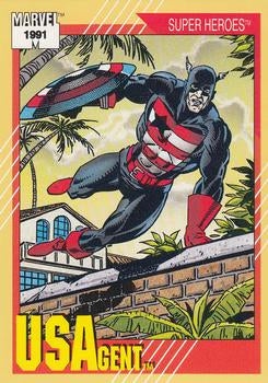#35 USAgent - 1991 Impel Marvel Universe Series II