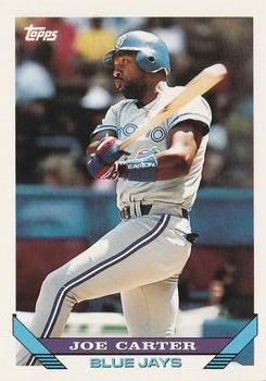 #350 Joe Carter - Toronto Blue Jays - 1993 Topps Baseball