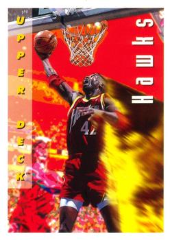 #350 Atlanta Hawks - Atlanta Hawks - 1992-93 Upper Deck Basketball