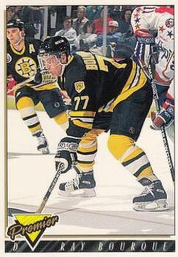 #350 Ray Bourque - Boston Bruins - 1993-94 Topps Premier Hockey