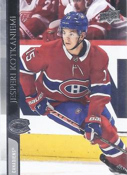 #350 Jesperi Kotkaniemi - Montreal Canadiens - 2020-21 Upper Deck Hockey