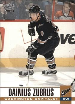 #350 Dainius Zubrus - Washington Capitals - 2003-04 Pacific Hockey