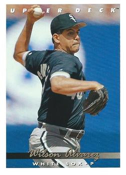 #350 Wilson Alvarez - Chicago White Sox - 1993 Upper Deck Baseball