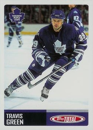 #350 Travis Green - Toronto Maple Leafs - 2002-03 Topps Total Hockey
