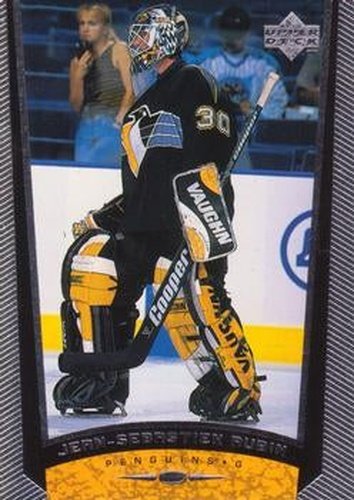 #350 Jean-Sebastien Aubin - Pittsburgh Penguins - 1998-99 Upper Deck Hockey