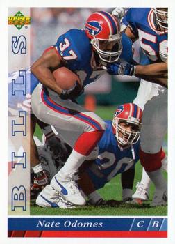 #350 Nate Odomes - Buffalo Bills - 1993 Upper Deck Football